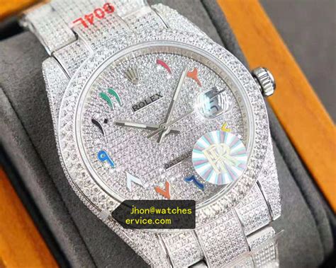 full diamond watch fake|moissanite diamond watch.